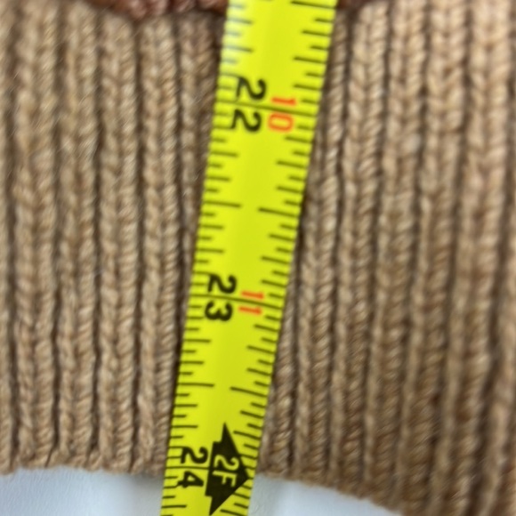 Men's Wool Beige Grampa "Kramer" Style Cardigan - Picture 9 of 11